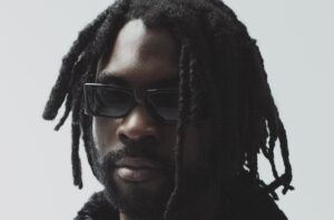 Damso lors de son shooting pour la couverture de Billboard France.