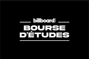 Logo de la Bourse d'études Billboard France