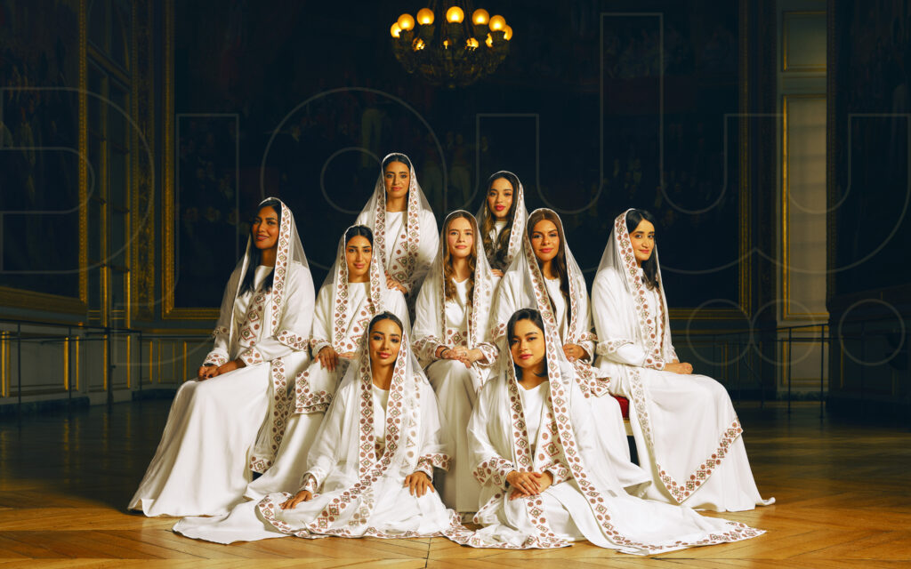 Les choristes de l'ensemble national